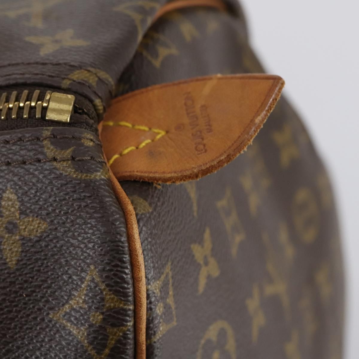 Louis Vuitton Keepall Bag Monogram Canvas Brown Canvas Travel Bag