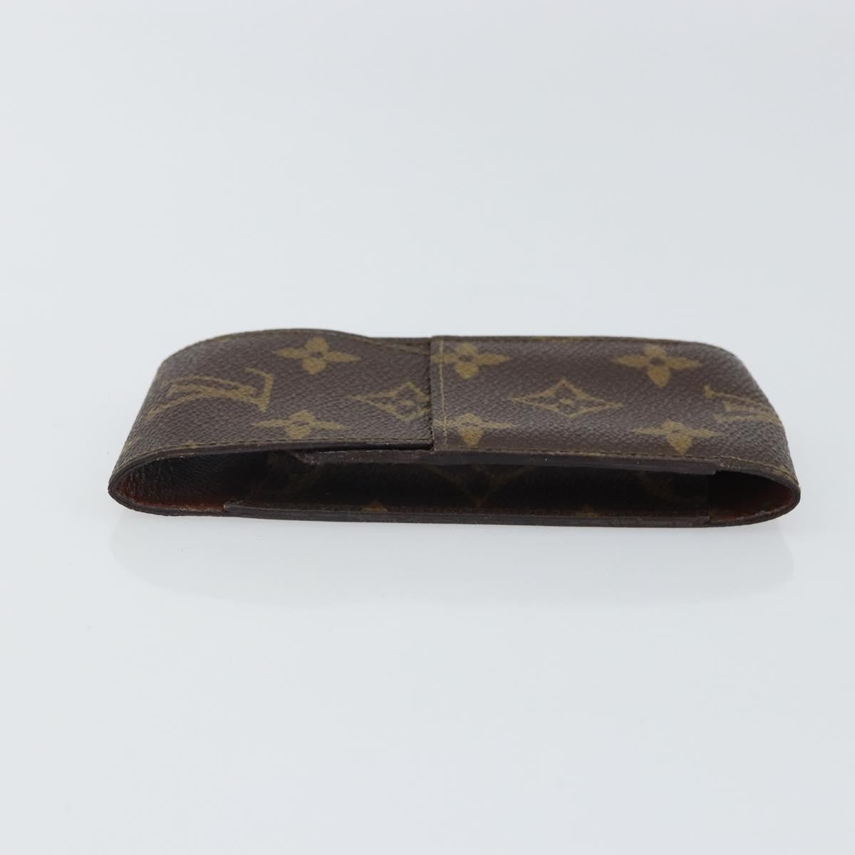 Louis Vuitton Etui Cigarette Case Monogram Canvas Brown Canvas Wallets Accessory