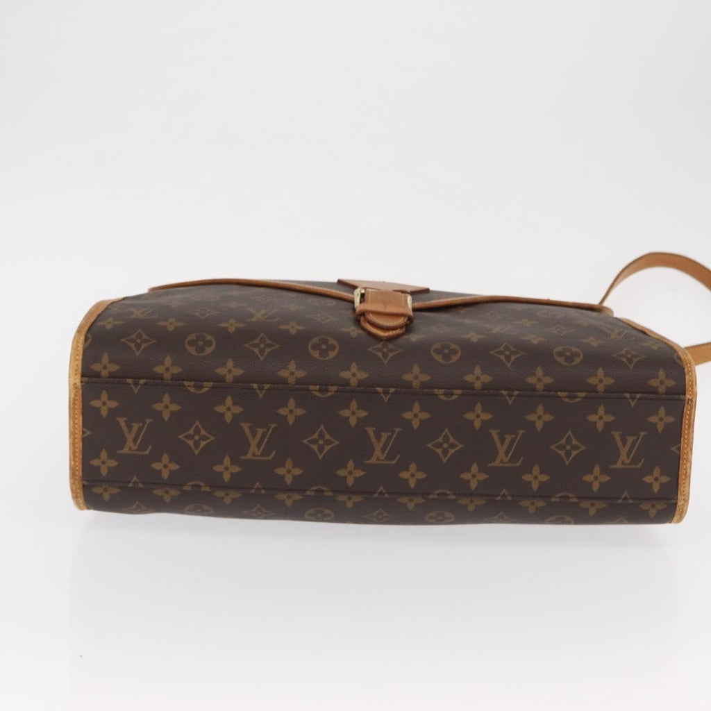 Louis Vuitton Beverly Briefcase Monogram Canvas Brown Canvas Briefcase Bag