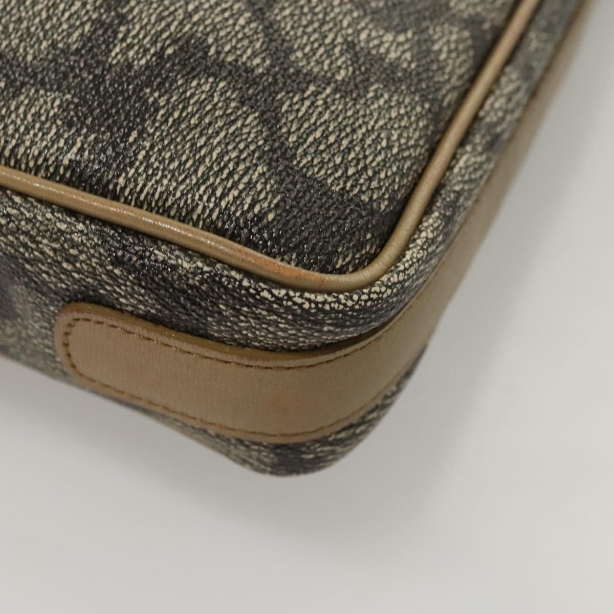 Saint Laurent Vintage Clutch Pvc Gray Pvc Clutche & Pouche Bag (Pre-Owned)