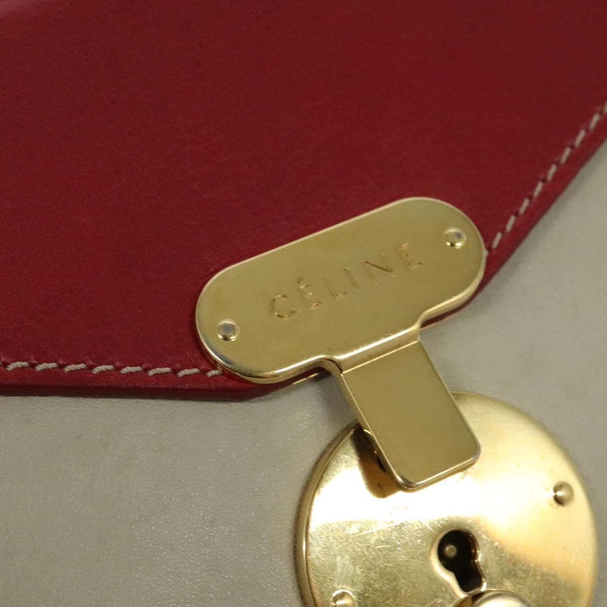 Celine Shoulder Bag Leather Red Leather Shoulder Bag Bag