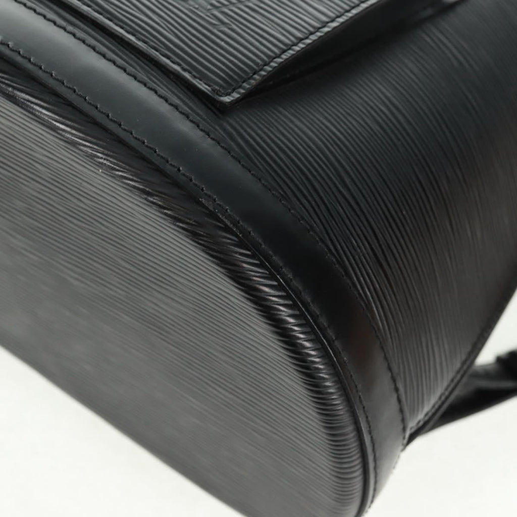 Louis Vuitton Gobelins Backpack Epi Leather Black Leather Backpack Bag