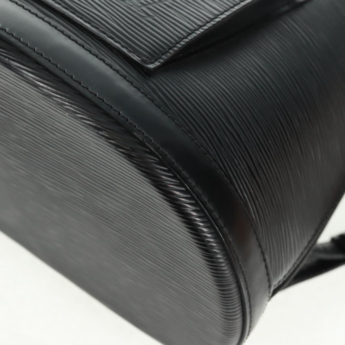 Louis Vuitton Gobelins Backpack Epi Leather Black Leather Backpack Bag