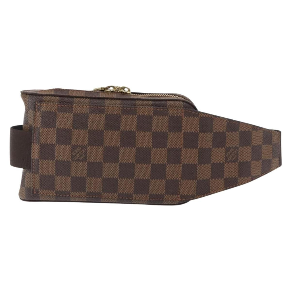 Louis Vuitton Geronimos Waist Bag Damier Brown Canvas Shoulder Bag