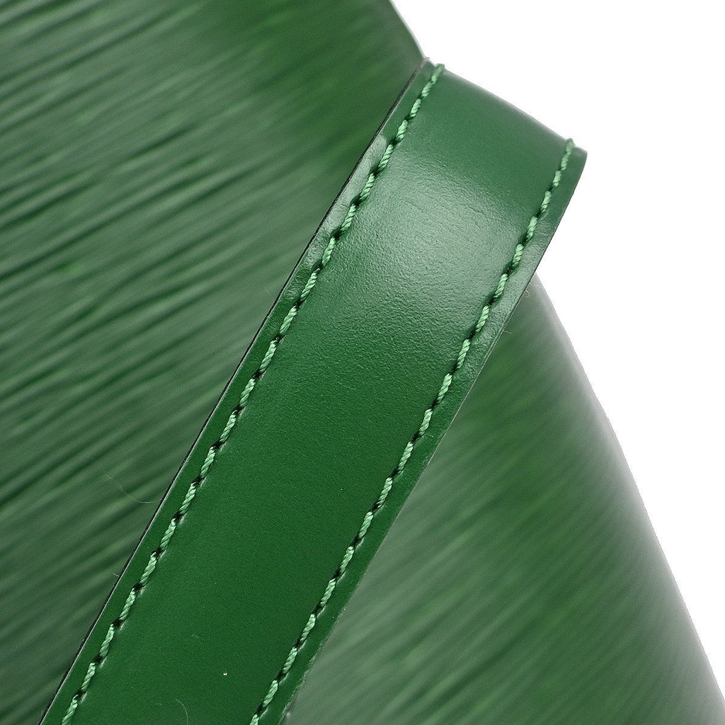 Louis Vuitton Cluny Shoulder Bag Epi Leather Green Leather Shoulder Bag