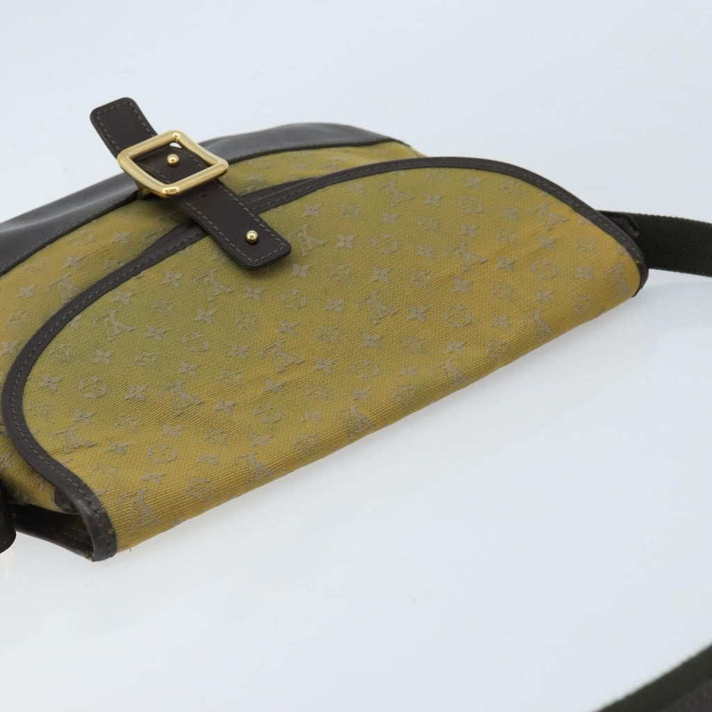 Louis Vuitton Marjorie Handbag Mini Lin Khaki Canvas Shoulder Bag