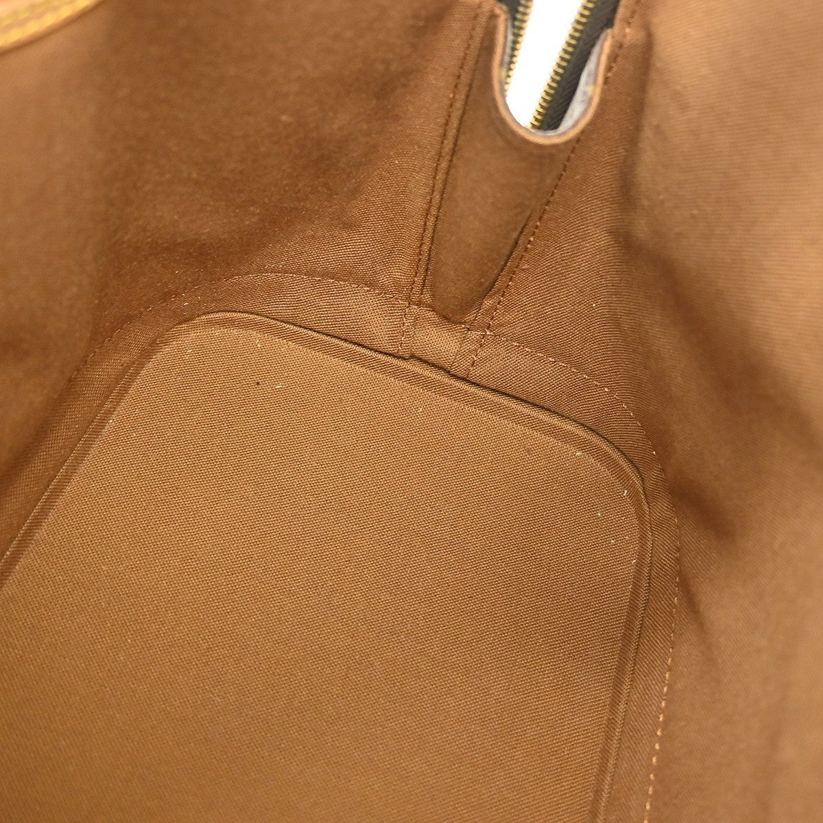 Louis Vuitton Alma Handbag Monogram Canvas Brown Canvas Handbag