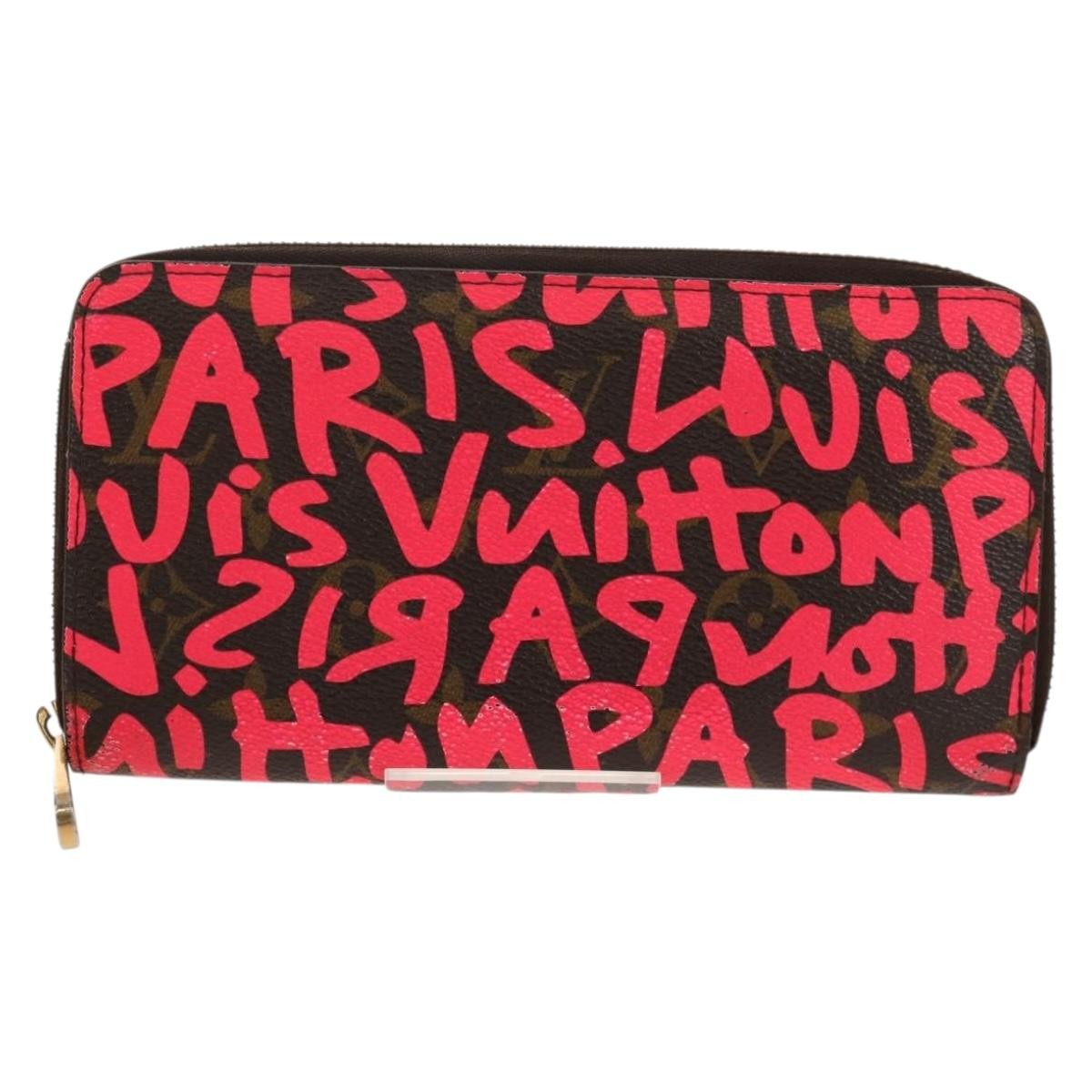 Louis Vuitton Zippy Wallet Canvas Pink Canvas Wallets Accessory
