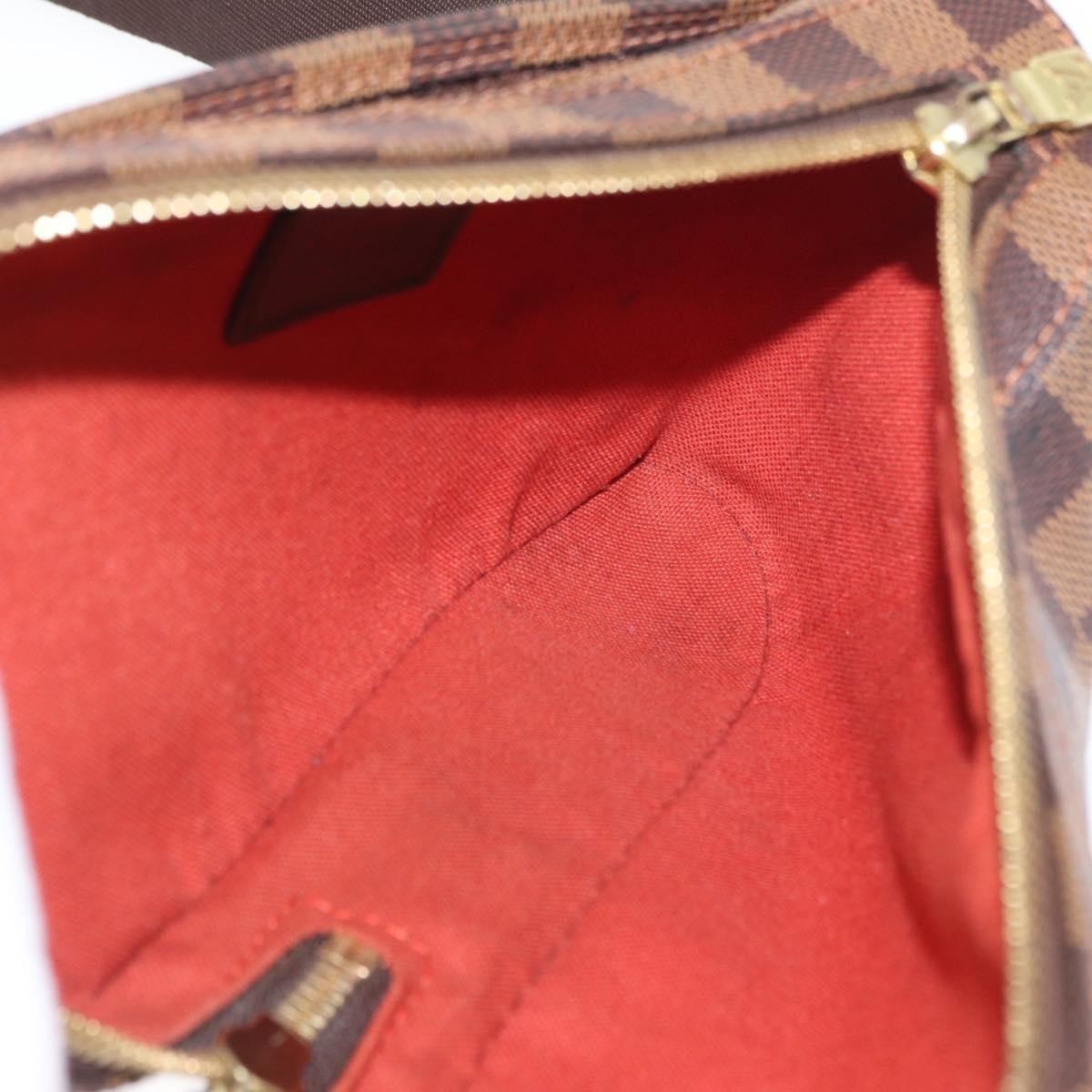 Louis Vuitton Geronimos Waist Bag Damier Brown Canvas Shoulder Bag