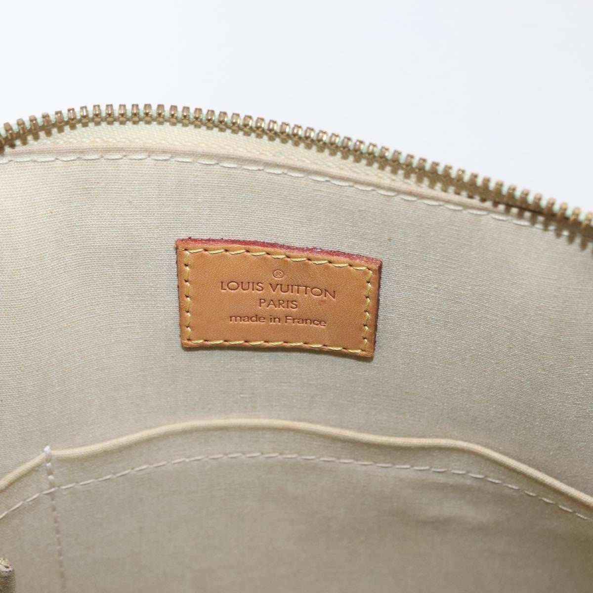 Louis Vuitton Alma Handbag Monogram Vernis Pink Patent_Leather Handbag