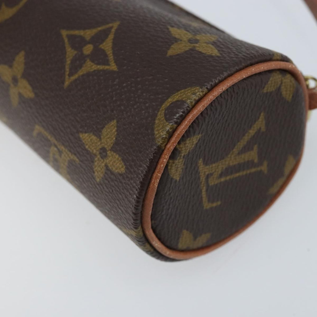 Louis Vuitton Papillon Pochette Monogram Canvas Brown Canvas Clutche & Pouche Bag