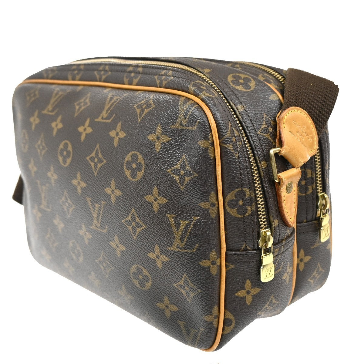 Louis Vuitton Reporter Bag Monogram Canvas Brown Canvas Shoulder Bag