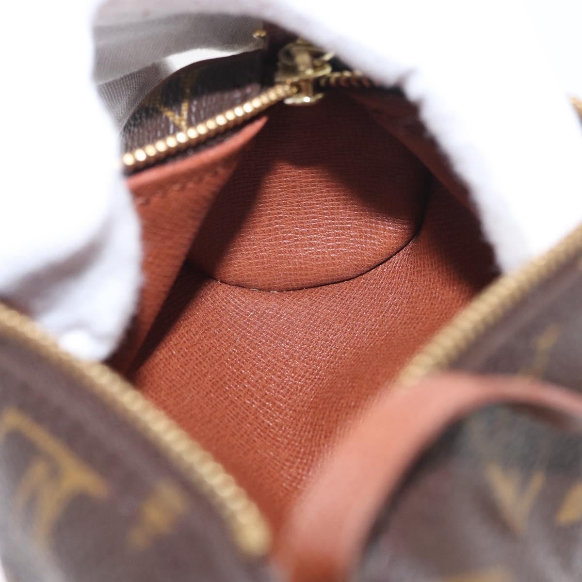 Louis Vuitton Papillon Pochette Monogram Canvas Brown Canvas Clutche & Pouche Bag