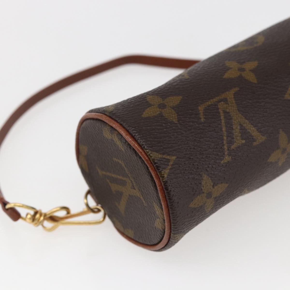 Louis Vuitton Papillon Pochette Monogram Canvas Brown Canvas Clutche & Pouche Bag