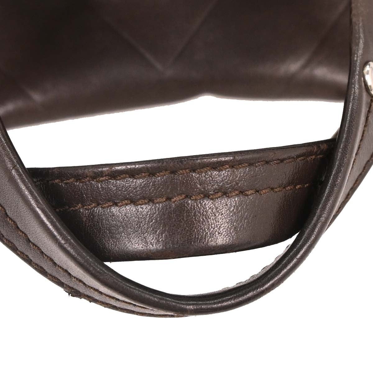 Chanel All Day Long Tote Chevron Leather Brown Leather Tote Bag Bag