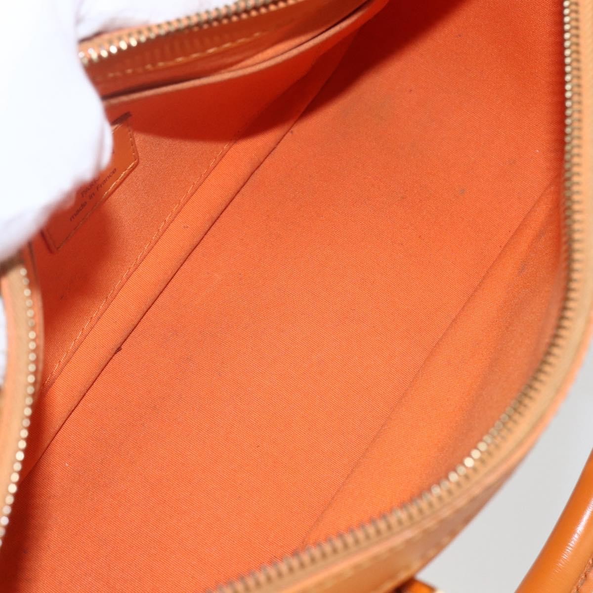 Louis Vuitton Danura Handbag Epi Orange Leather Handbag