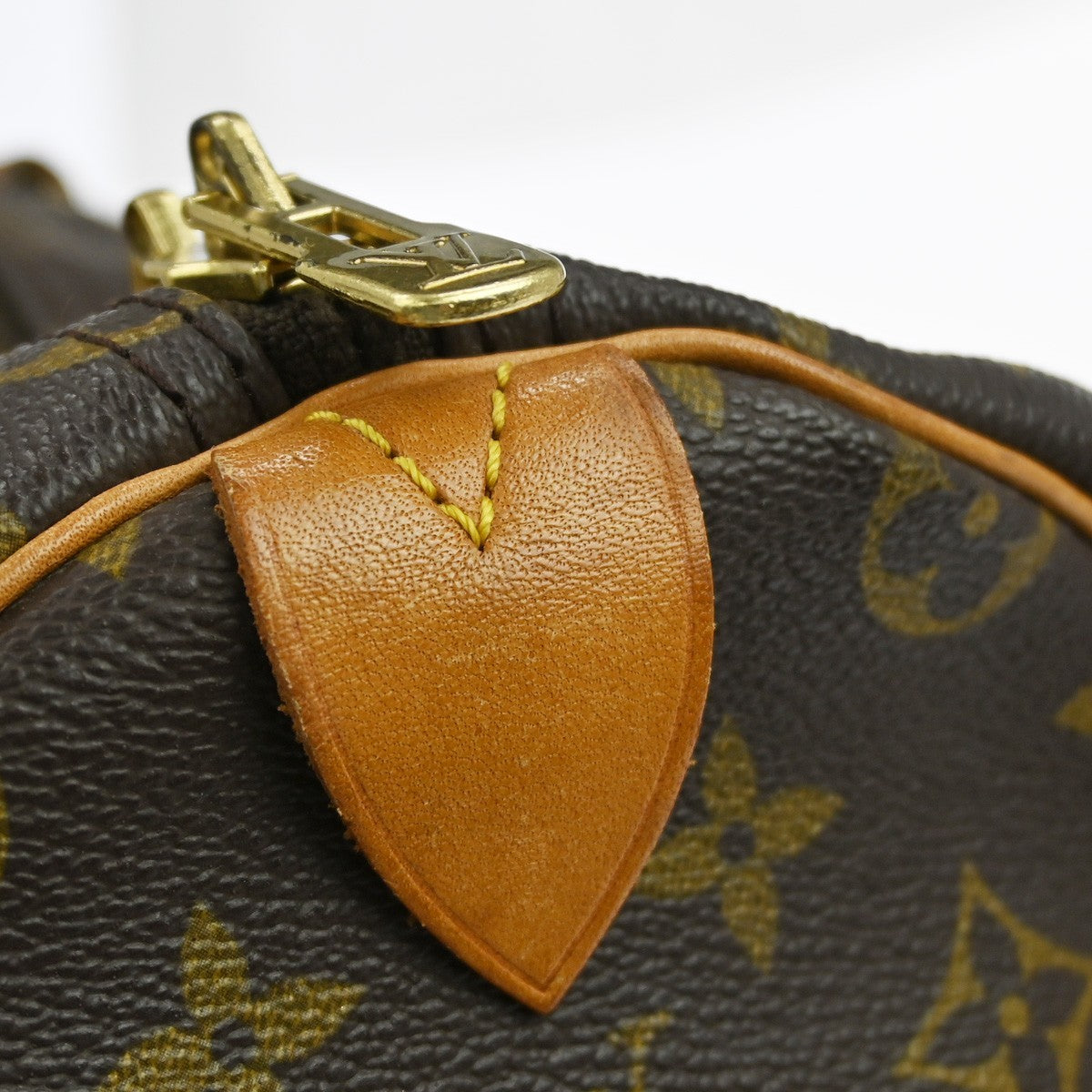 Louis Vuitton Keepall Bag Monogram Canvas Brown Canvas Travel Bag