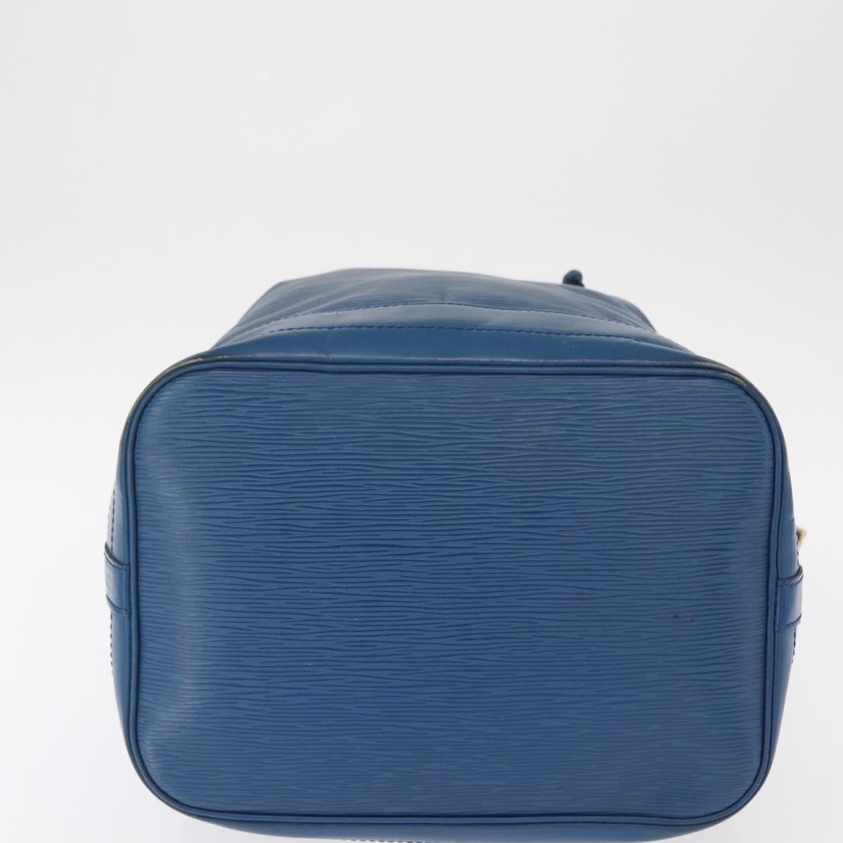 Louis Vuitton Noe Handbag Epi Leather Blue Leather Shoulder Bag