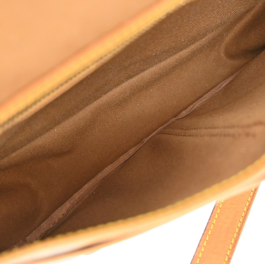Louis Vuitton Sac Gibeciere Messenger Bag Monogram Canvas Brown Canvas Shoulder Bag