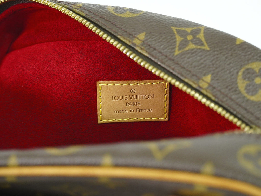 Louis Vuitton Excentri-Cite Handbag Monogram Canvas Brown Canvas Handbag