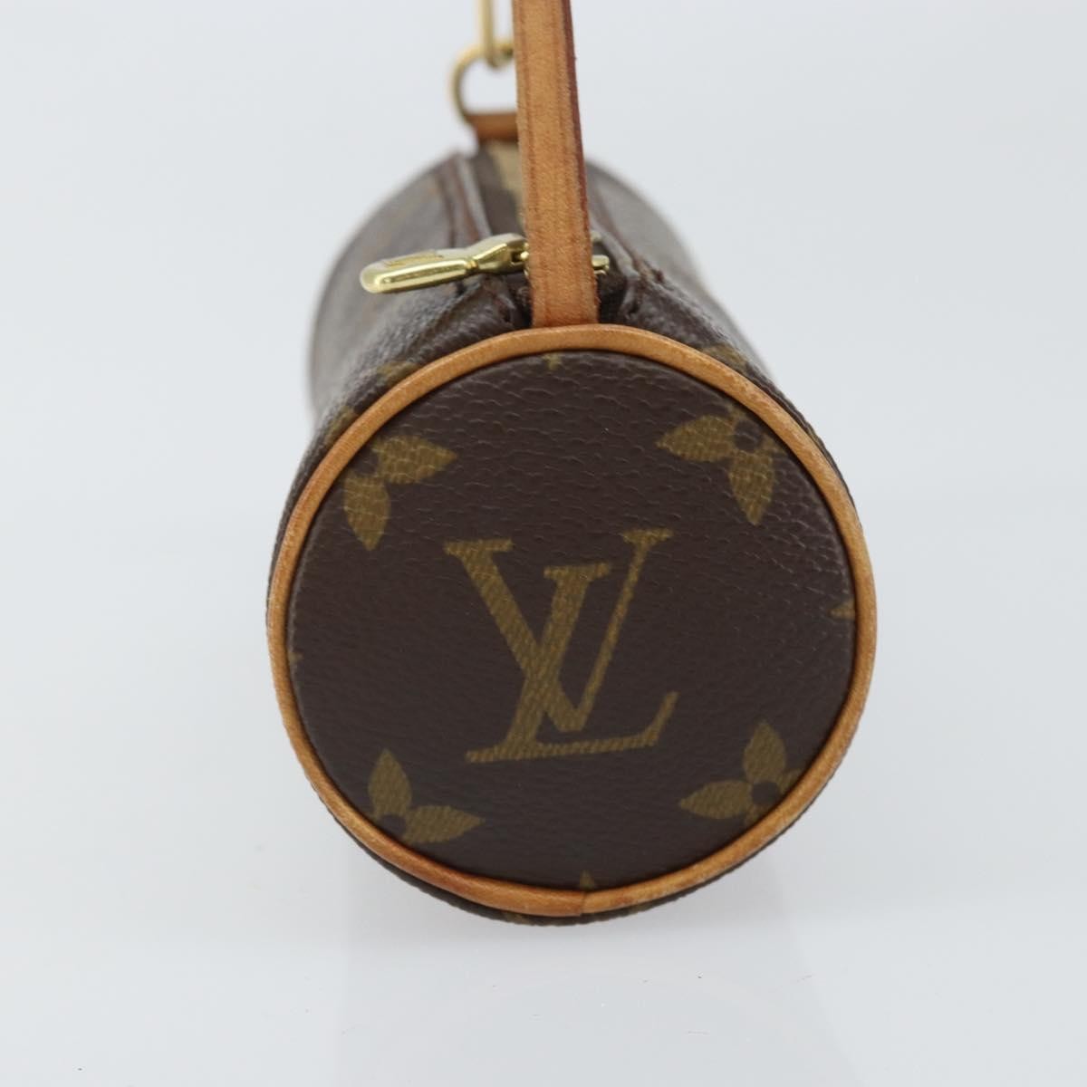 Louis Vuitton Papillon Pochette Monogram Canvas Brown Canvas Clutche & Pouche Bag