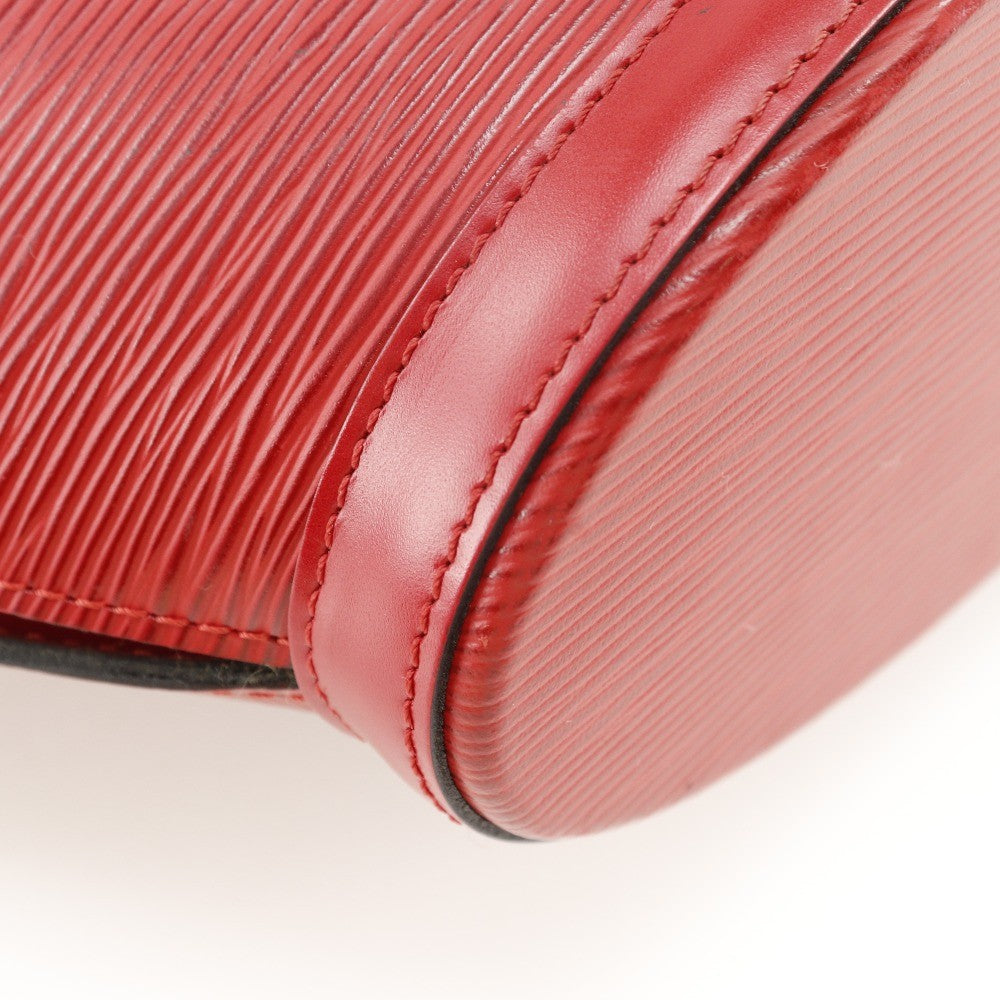 Louis Vuitton Saint Jacques Handbag Epi Leather Red Leather Shoulder Bag