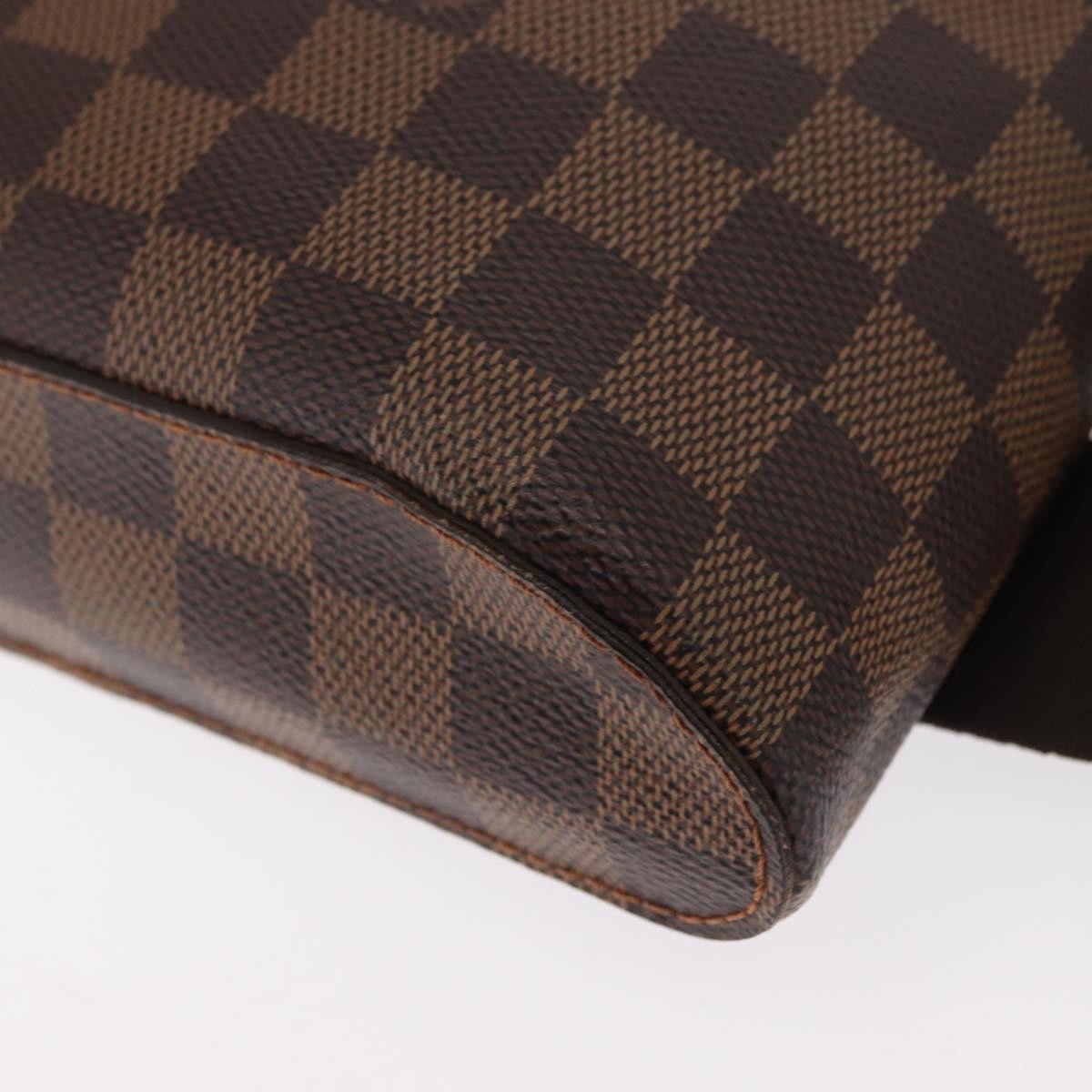 Louis Vuitton Geronimos Waist Bag Damier Brown Canvas Clutche & Pouche Bag
