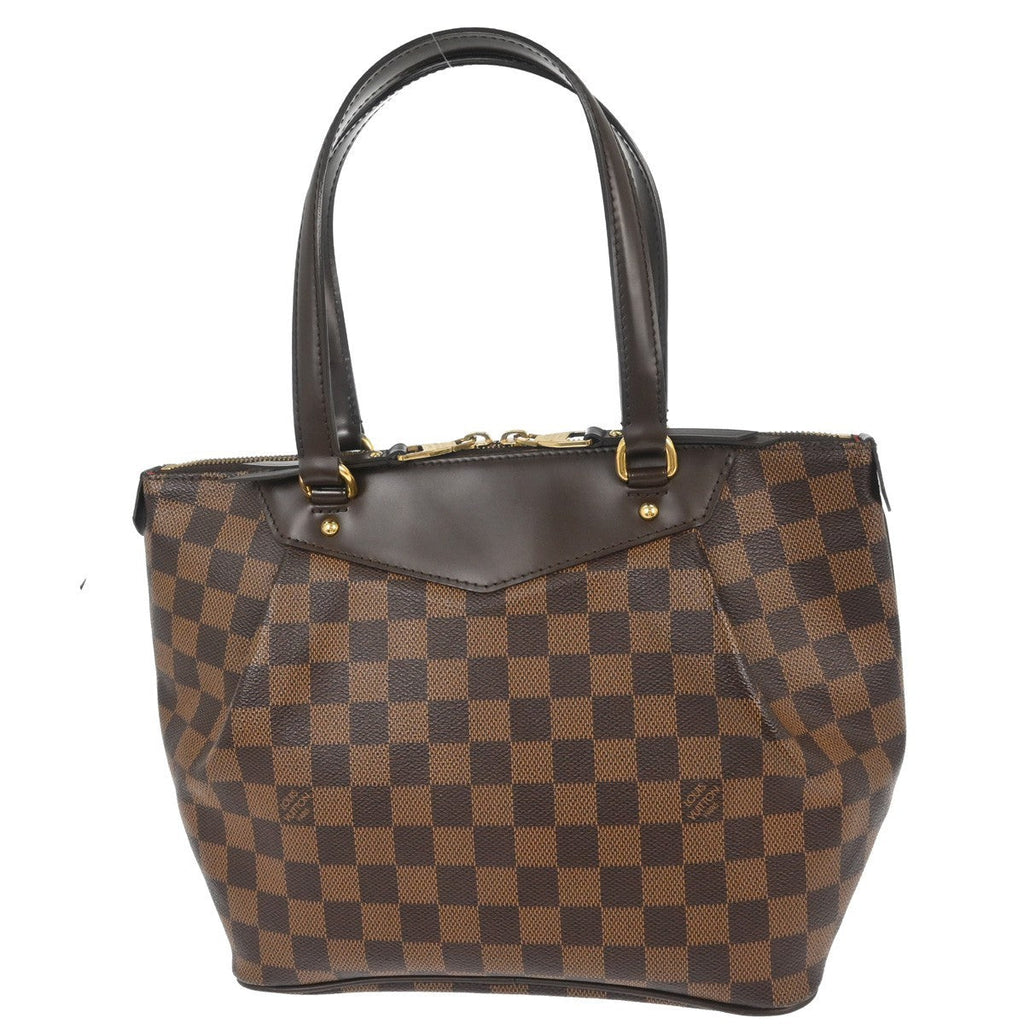 Louis Vuitton Westminster Handbag Damier Brown Canvas Tote Bag