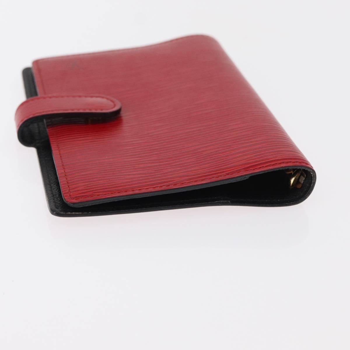 Louis Vuitton Agenda Cover Epi Leather Red Leather Wallets Accessory