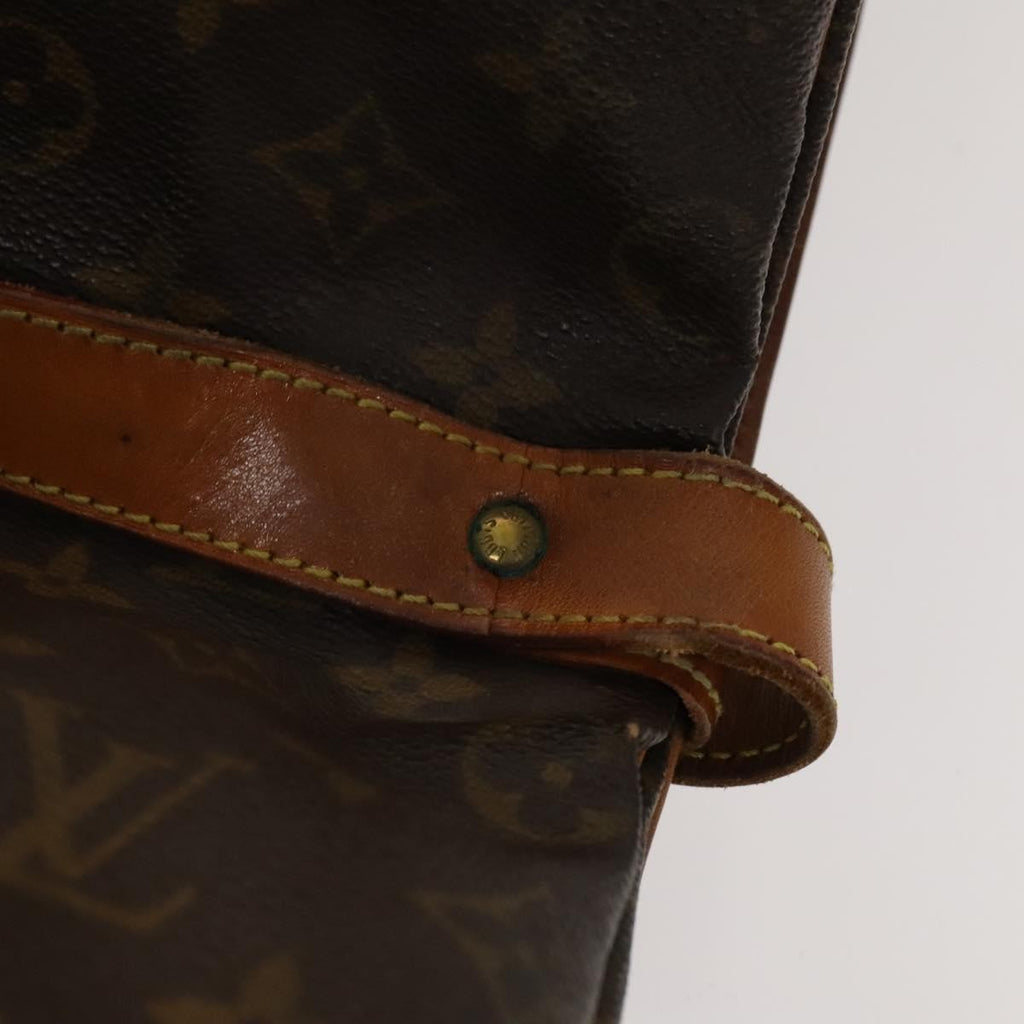 Louis Vuitton Saumur Handbag Monogram Canvas Brown Canvas Shoulder Bag