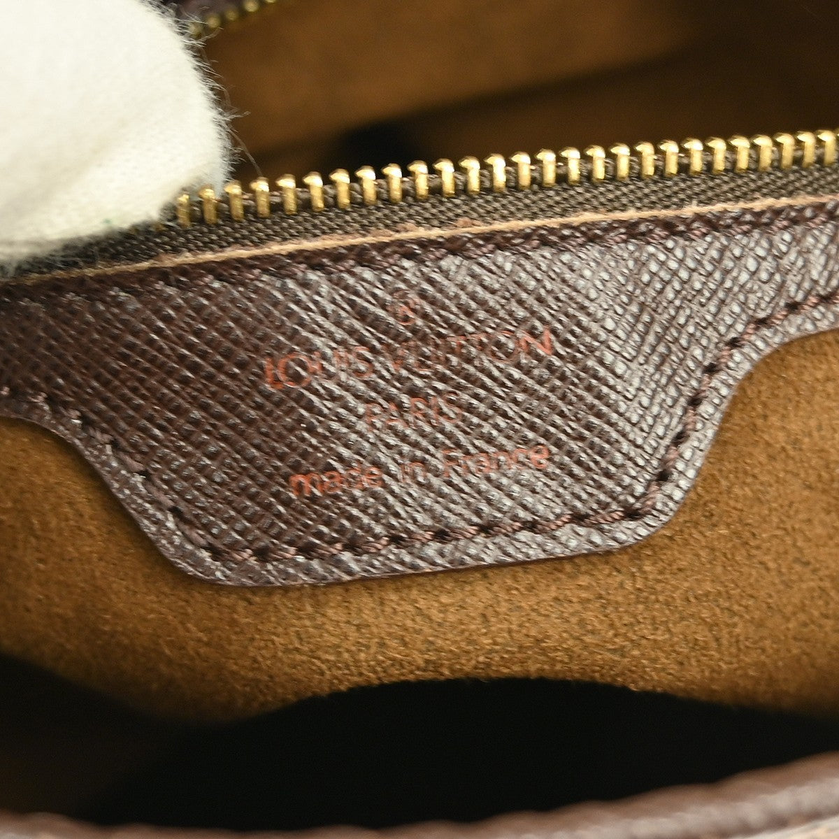 Louis Vuitton Marais Bucket Bag Damier Brown Canvas Shoulder Bag