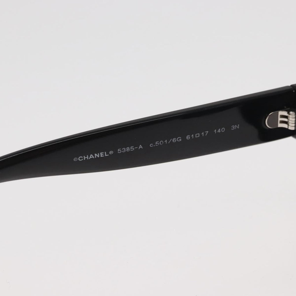 Chanel Logo Cc Sunglasses Plastic Black Plastic Sunglasse Accessory