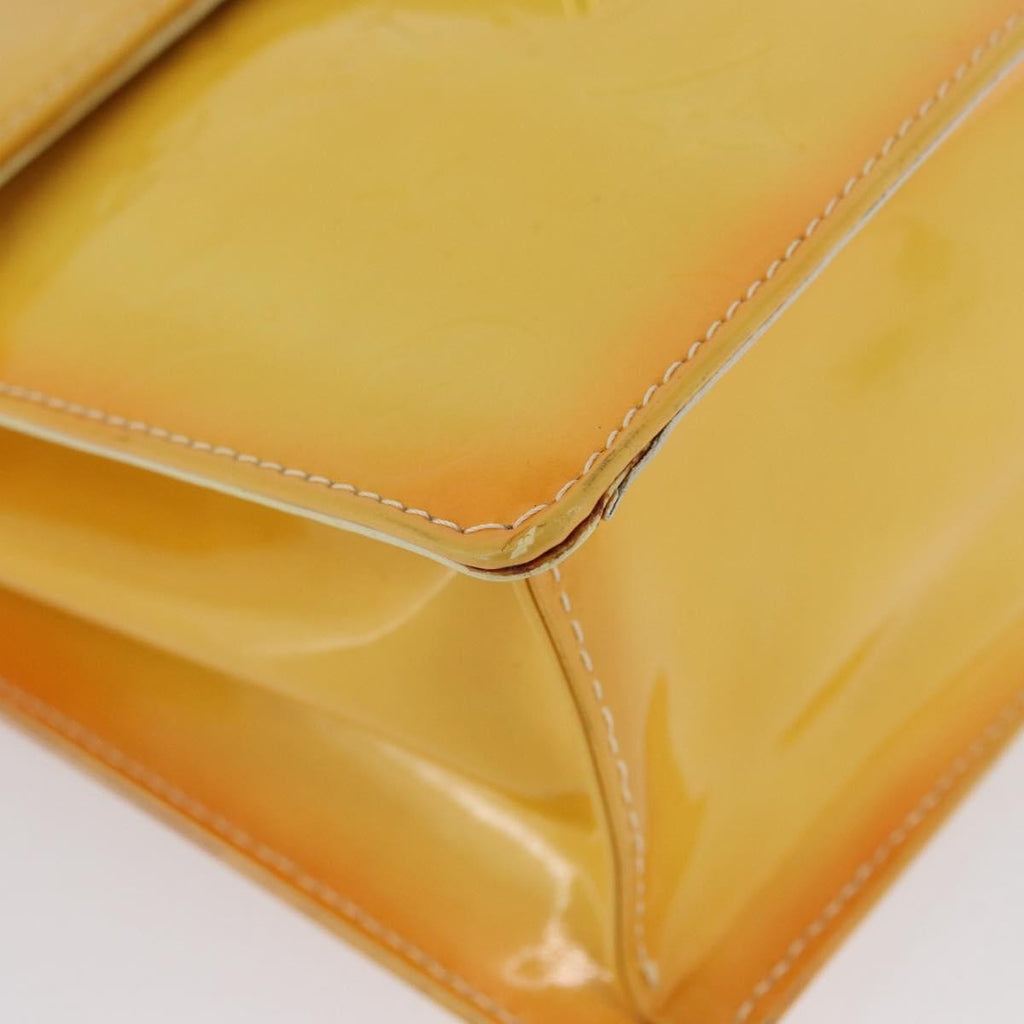 Louis Vuitton Spring Street Nm Handbag Patent Leather Yellow Patent_Leather Handbag