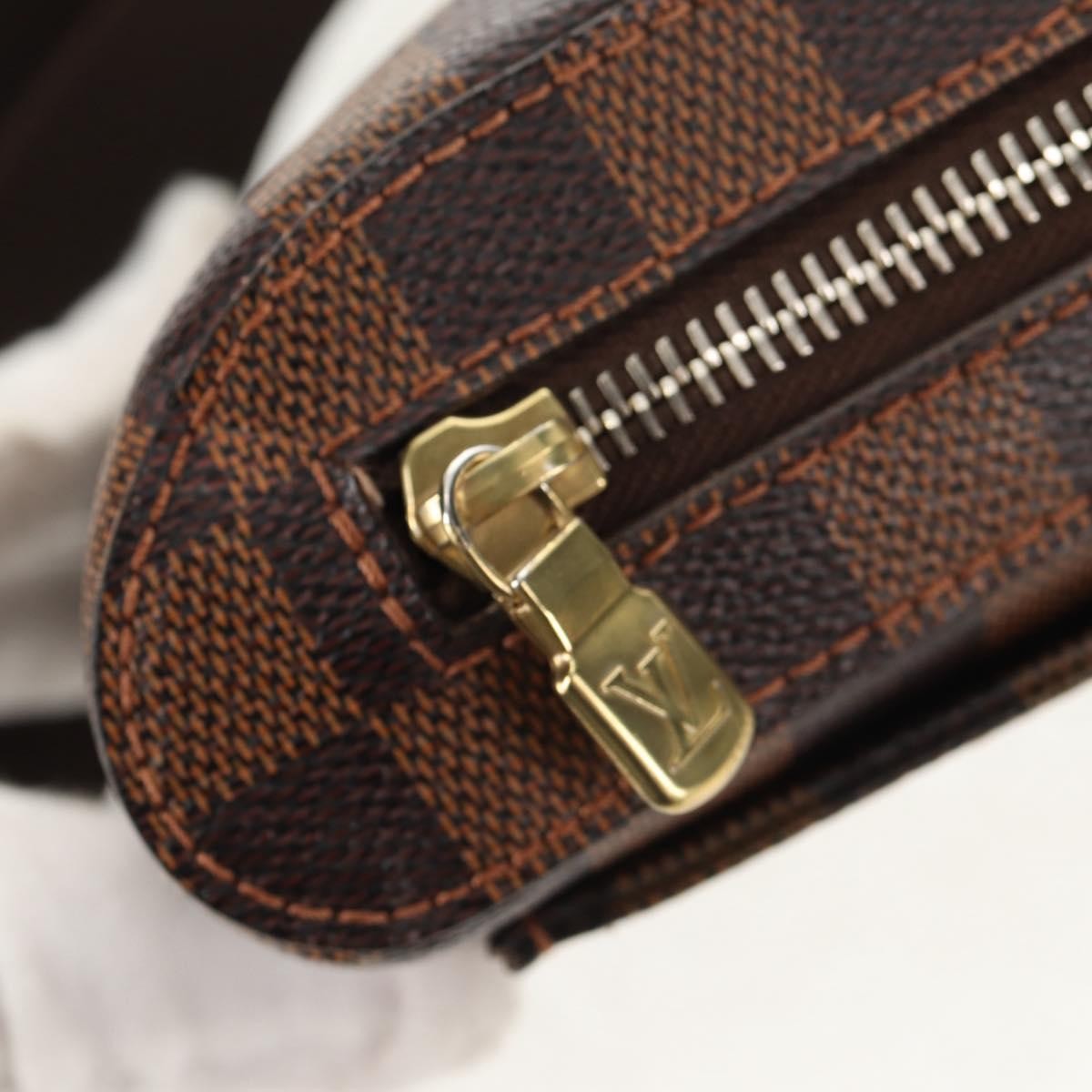 Louis Vuitton Geronimos Waist Bag Damier Brown Canvas Bag