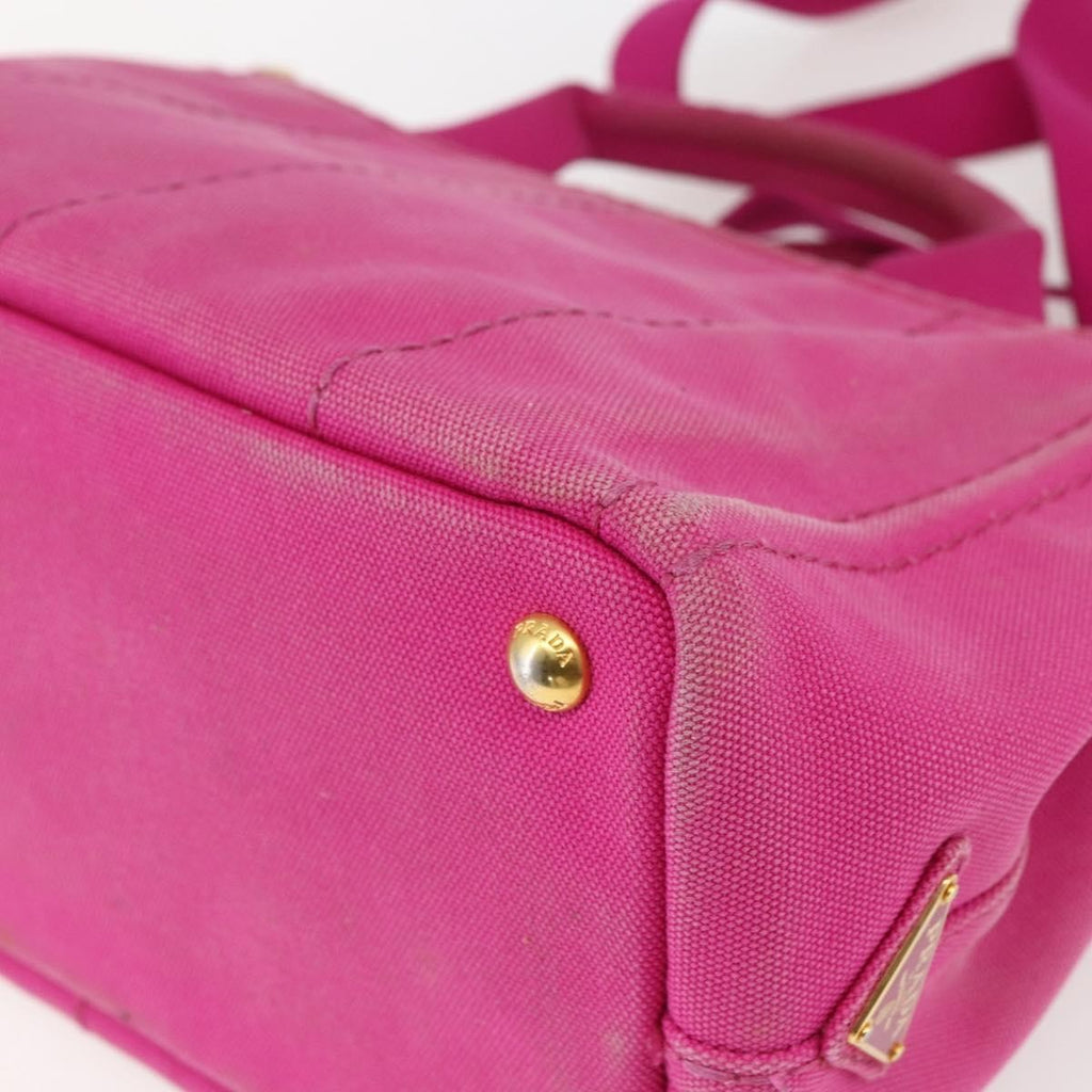 Prada Canapa Convertible Tote Canvas Pink Canvas Tote Bag Bag