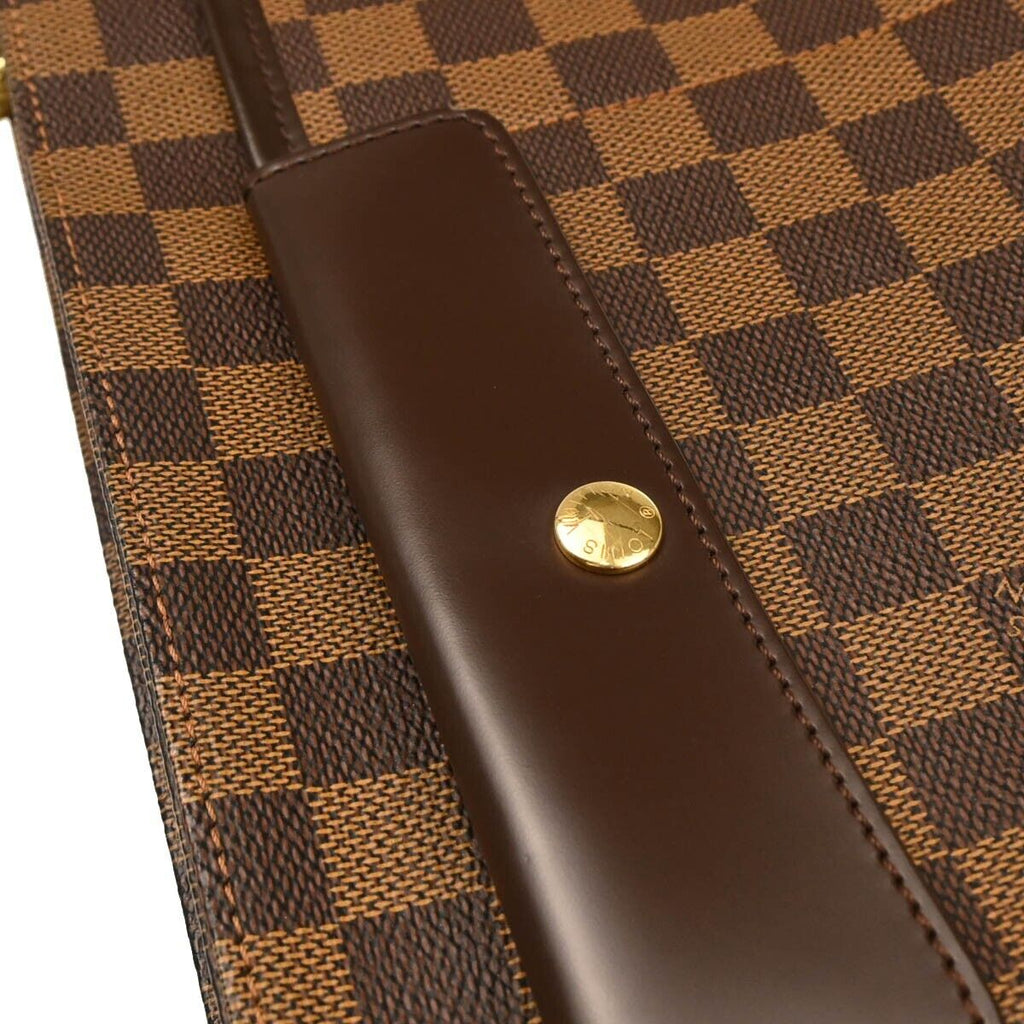 Louis Vuitton Aubagne Bag Damier Brown Canvas Handbag