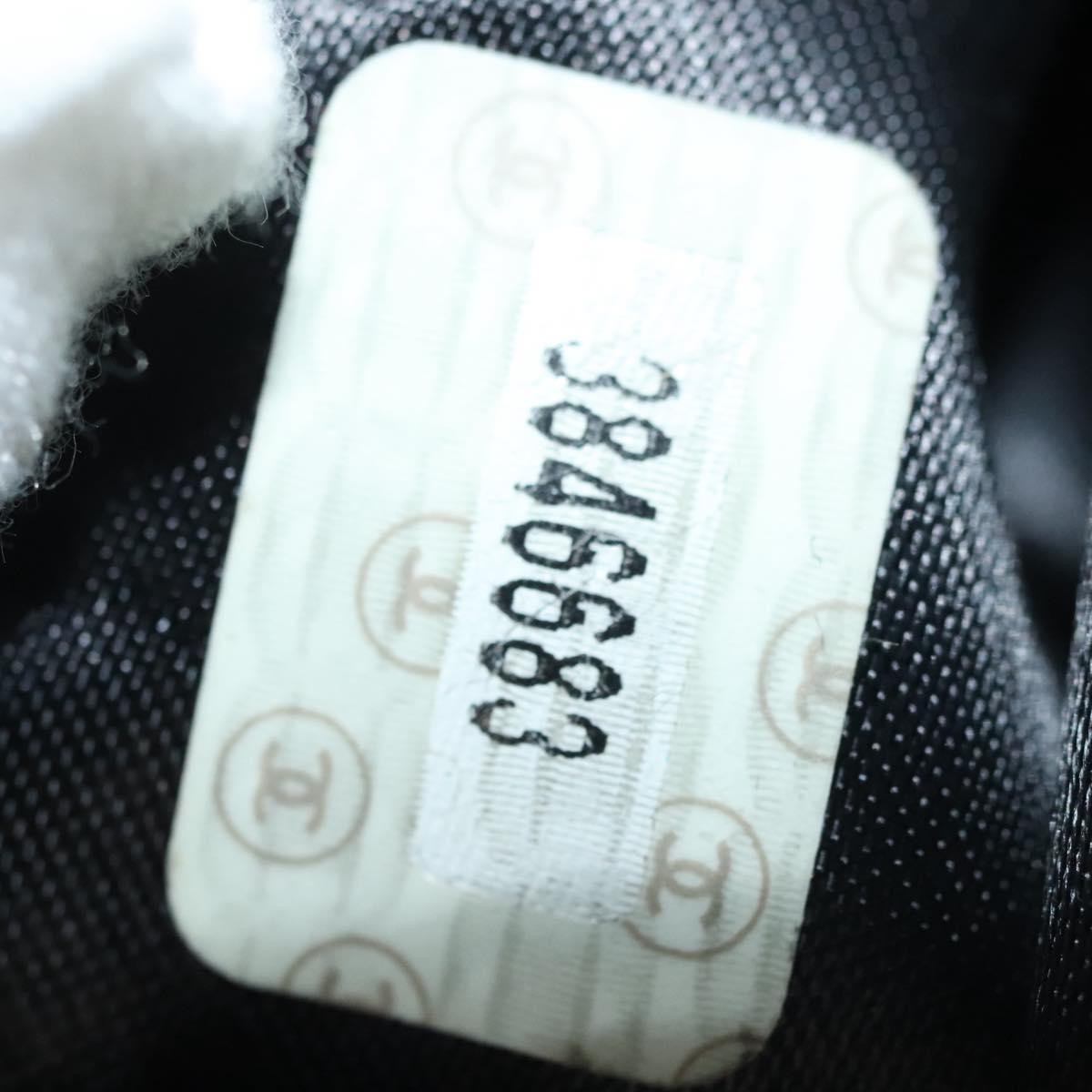 Chanel Vintage Zip Belt Bag Quilted Caviar Black Leather Clutche & Pouche Bag