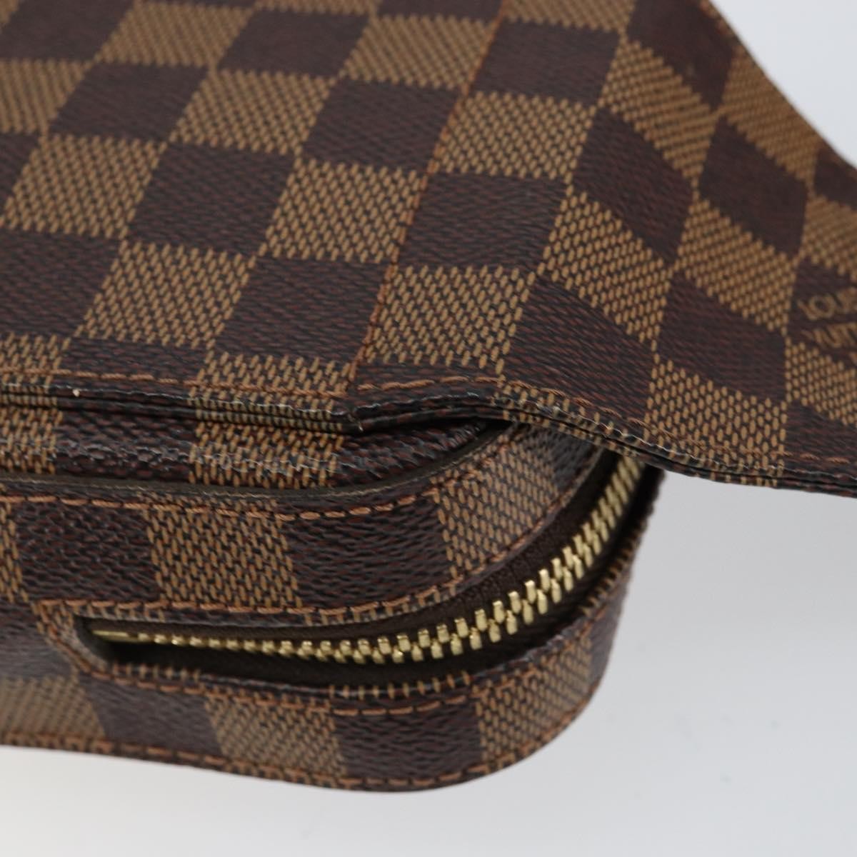 Louis Vuitton Geronimos Waist Bag Damier Brown Canvas Shoulder Bag