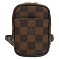 Louis Vuitton Etui Okapi Camera Case Damier Brown Canvas Bag