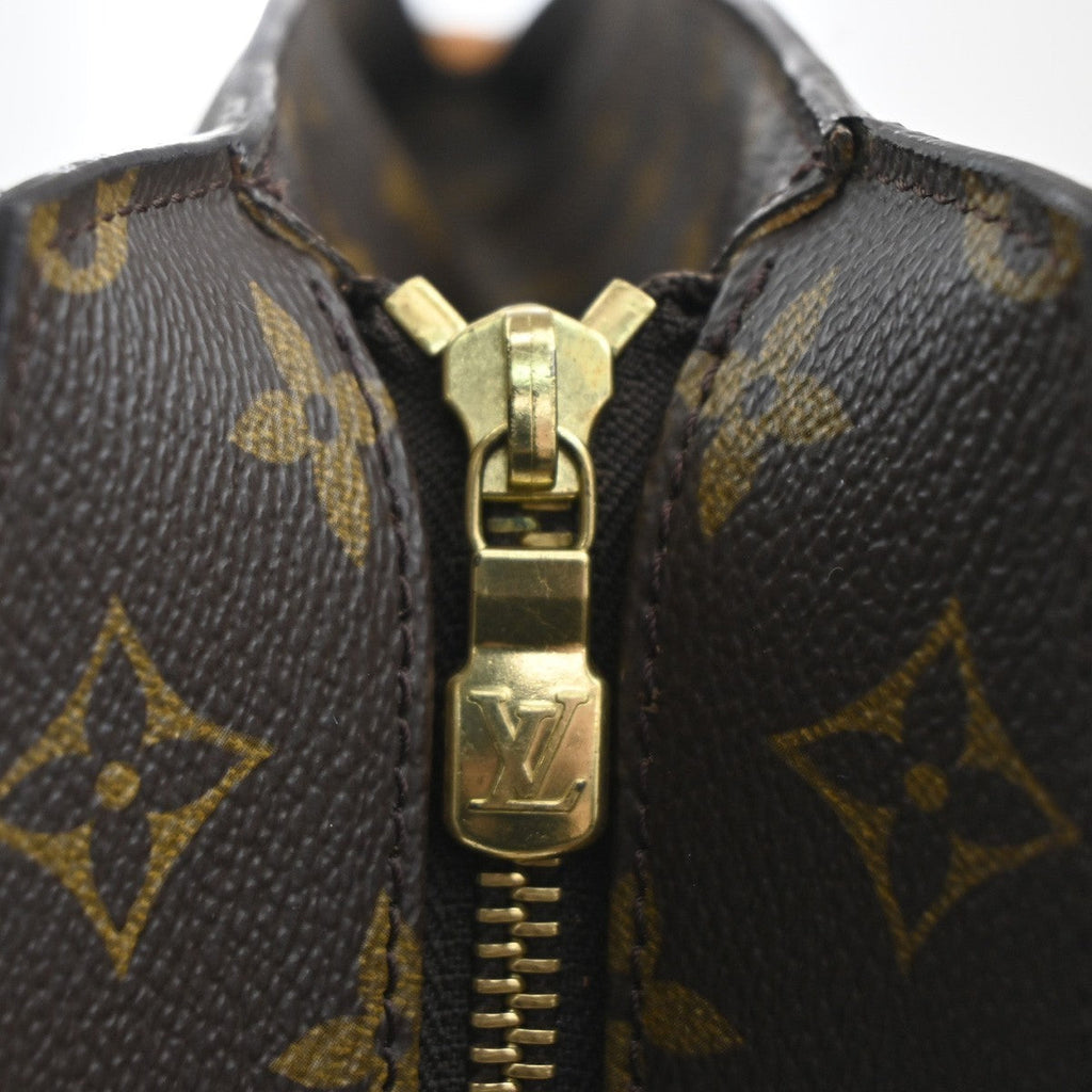 Louis Vuitton Babylone Handbag Monogram Canvas Brown Canvas Shoulder Bag