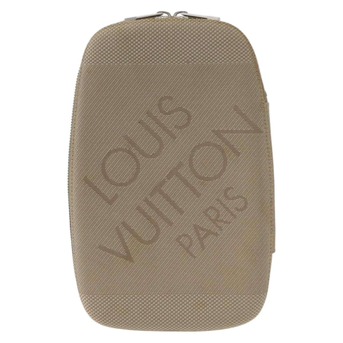 Louis Vuitton Mage Waist Bag Damier Geant Canvas Beige Canvas Shoulder Bag