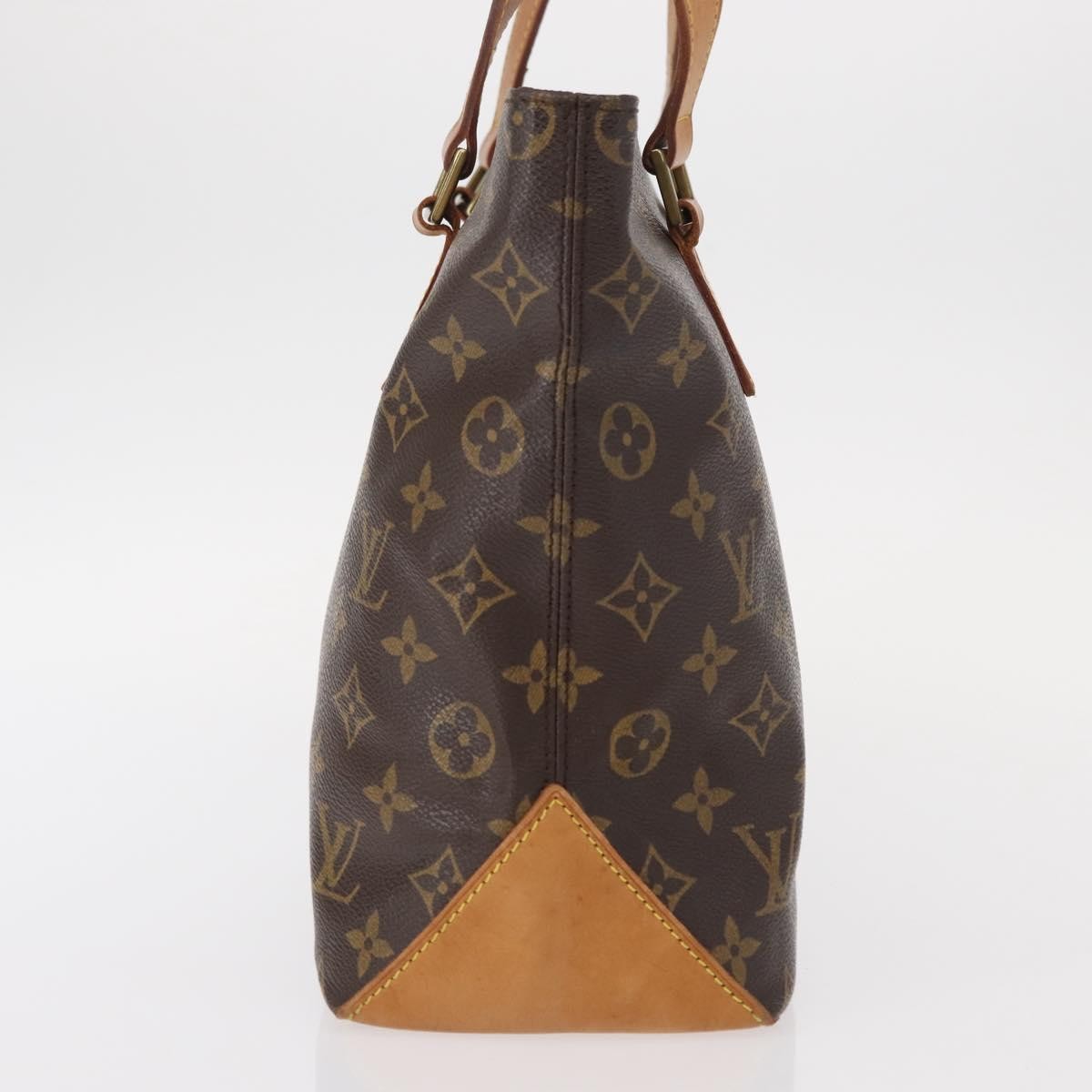 Louis Vuitton Cabas Mezzo Monogram Canvas Brown Canvas Tote Bag