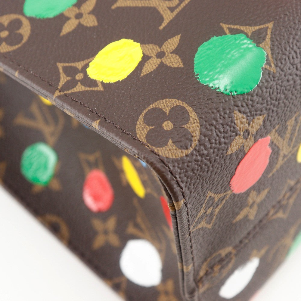 Louis Vuitton Onthego Tote Yayoi Kusama Painted Dots Monogram Canvas Multicolour Canvas Tote Bag