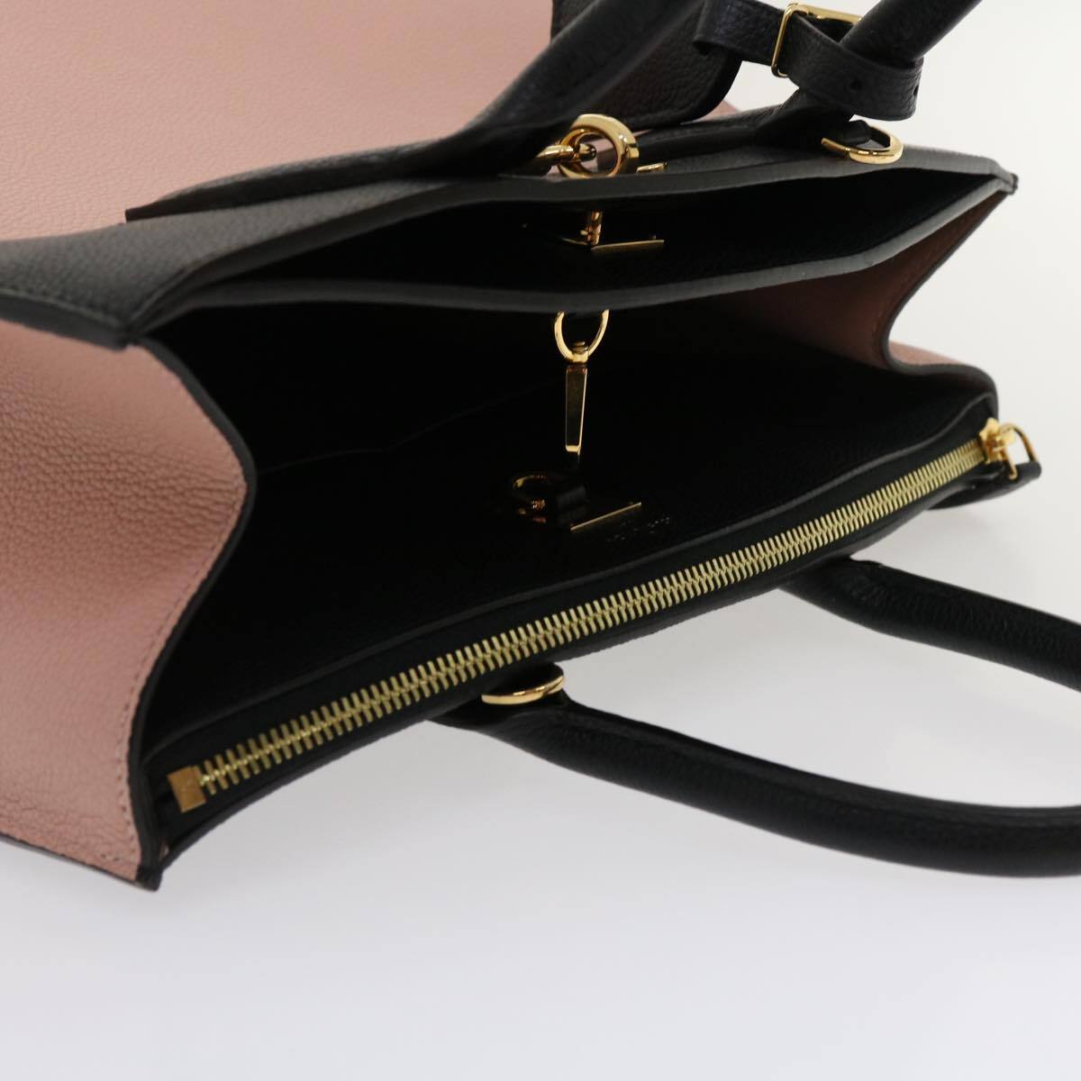 Louis Vuitton City Steamer Handbag Leather Pink Leather Bag