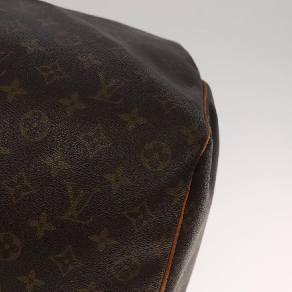 Louis Vuitton Keepall Bag Monogram Canvas Brown Canvas Travel Bag