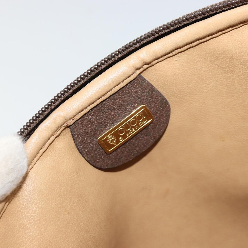 Gucci Gg Supreme Shoulder Bag Canvas Beige Canvas Shoulder Bag Bag (Pre-Owned)