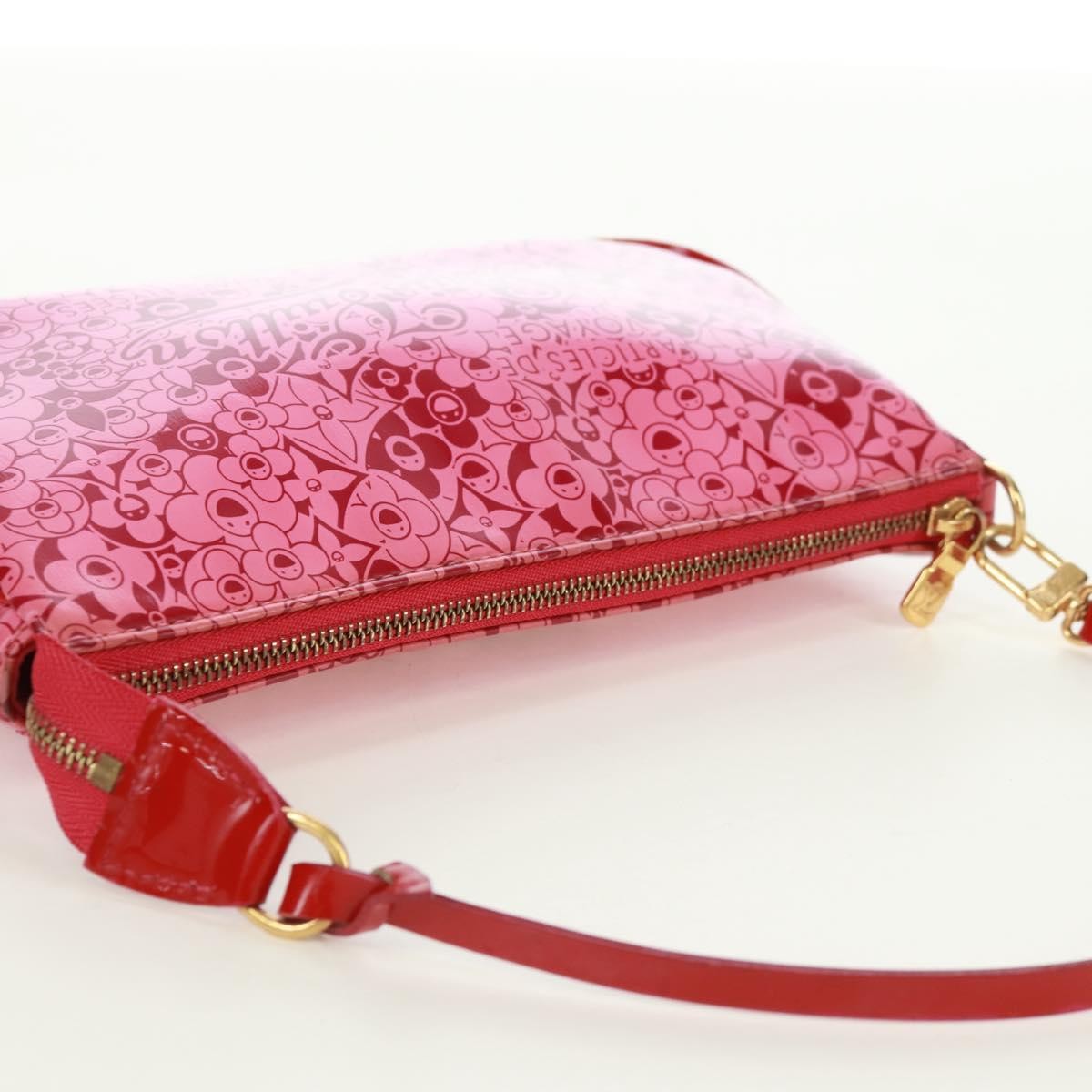 Louis Vuitton Pochette Accessoires Cosmic Blossom Pink Pvc Clutche & Pouche Bag