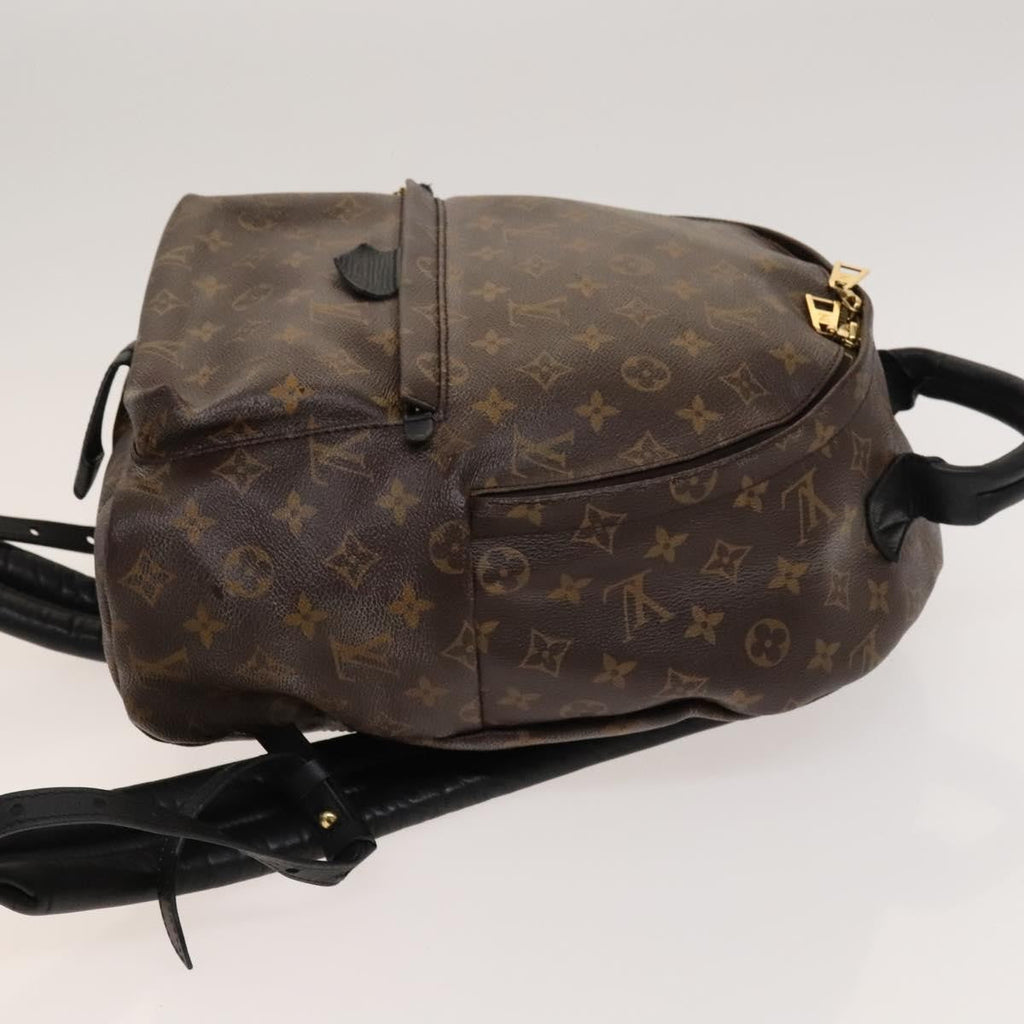 Louis Vuitton Palm Springs Backpack Monogram Canvas Brown Canvas Backpack Bag