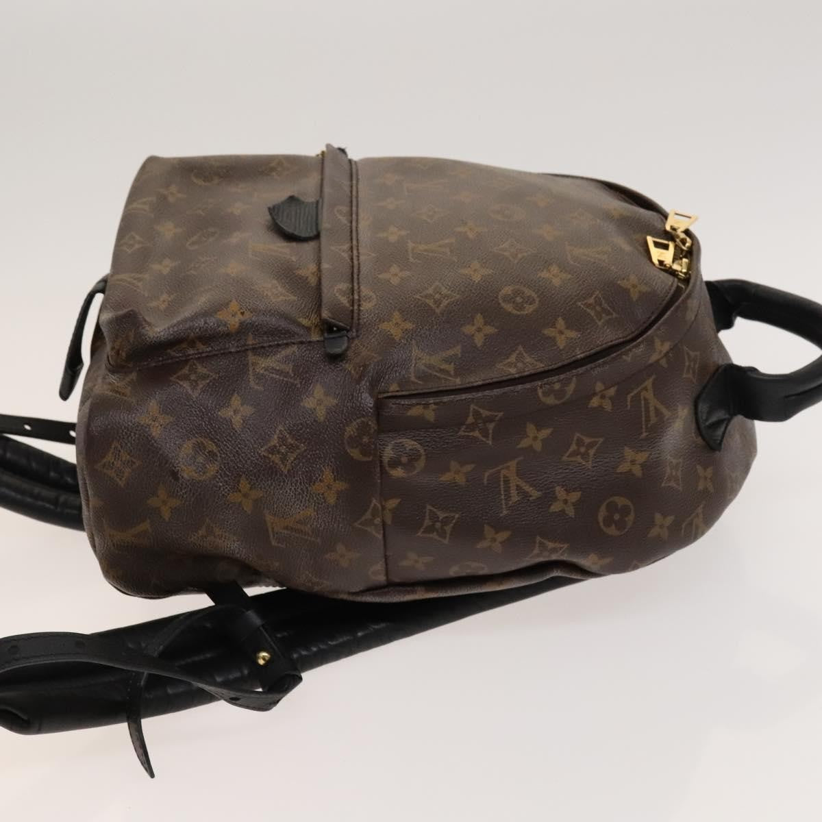 Louis Vuitton Palm Springs Backpack Monogram Canvas Brown Canvas Backpack Bag