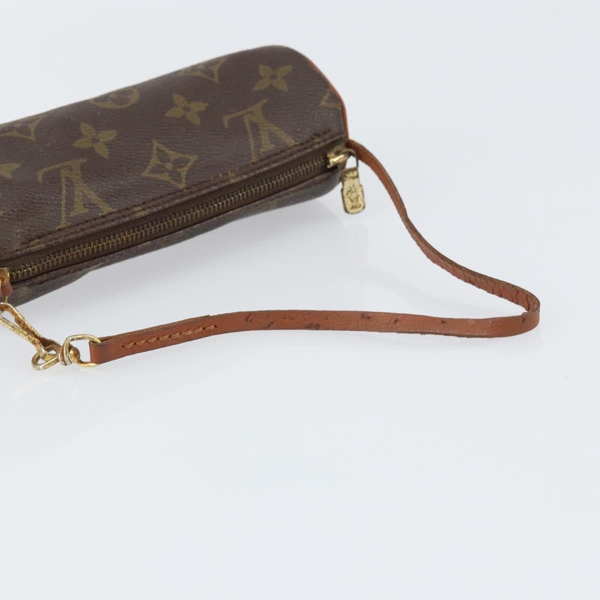 Louis Vuitton Papillon Pochette Monogram Canvas Brown Canvas Clutche & Pouche Bag